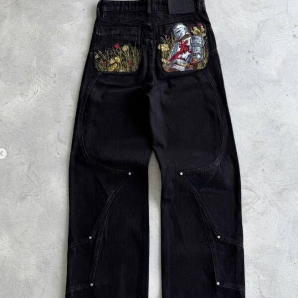 Джинсы Vescartes The prince with flower